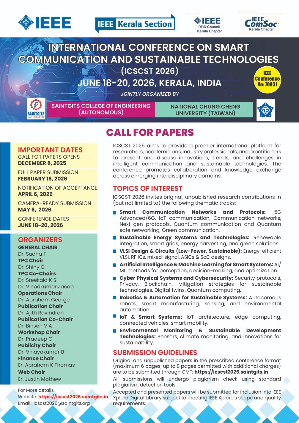 ICSCST 2026 Brochure